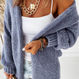 New loose knit cardigan