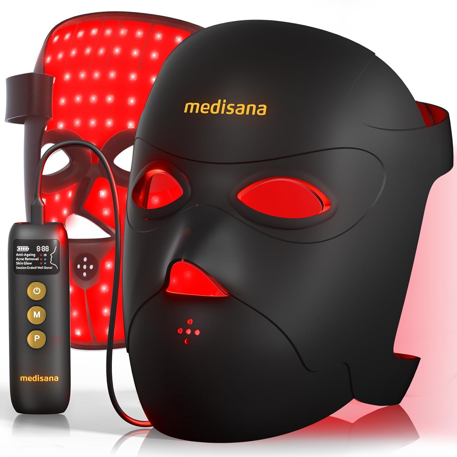 Medisana 3D Red Light Therapy Mask for Face