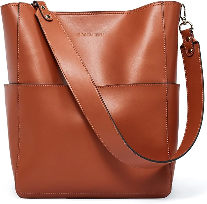 BOSTANTEN women's leather designer tote under $100