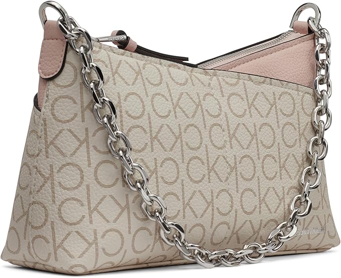 Calvin Klein Zoe Top Zip Chain Crossbody