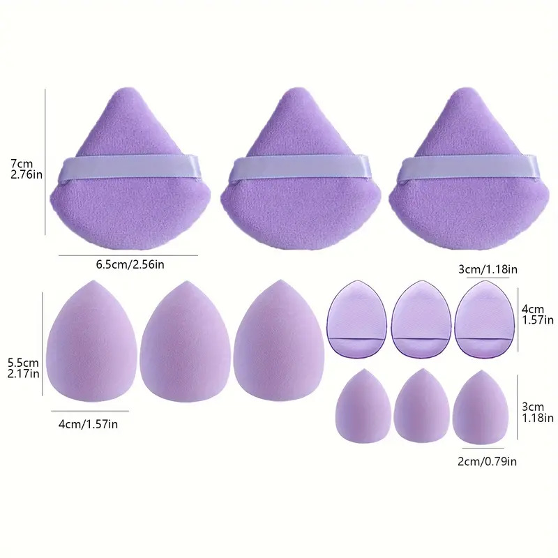 Aston Sienna – 12 Piece Makeup Sponge Set - Image 4