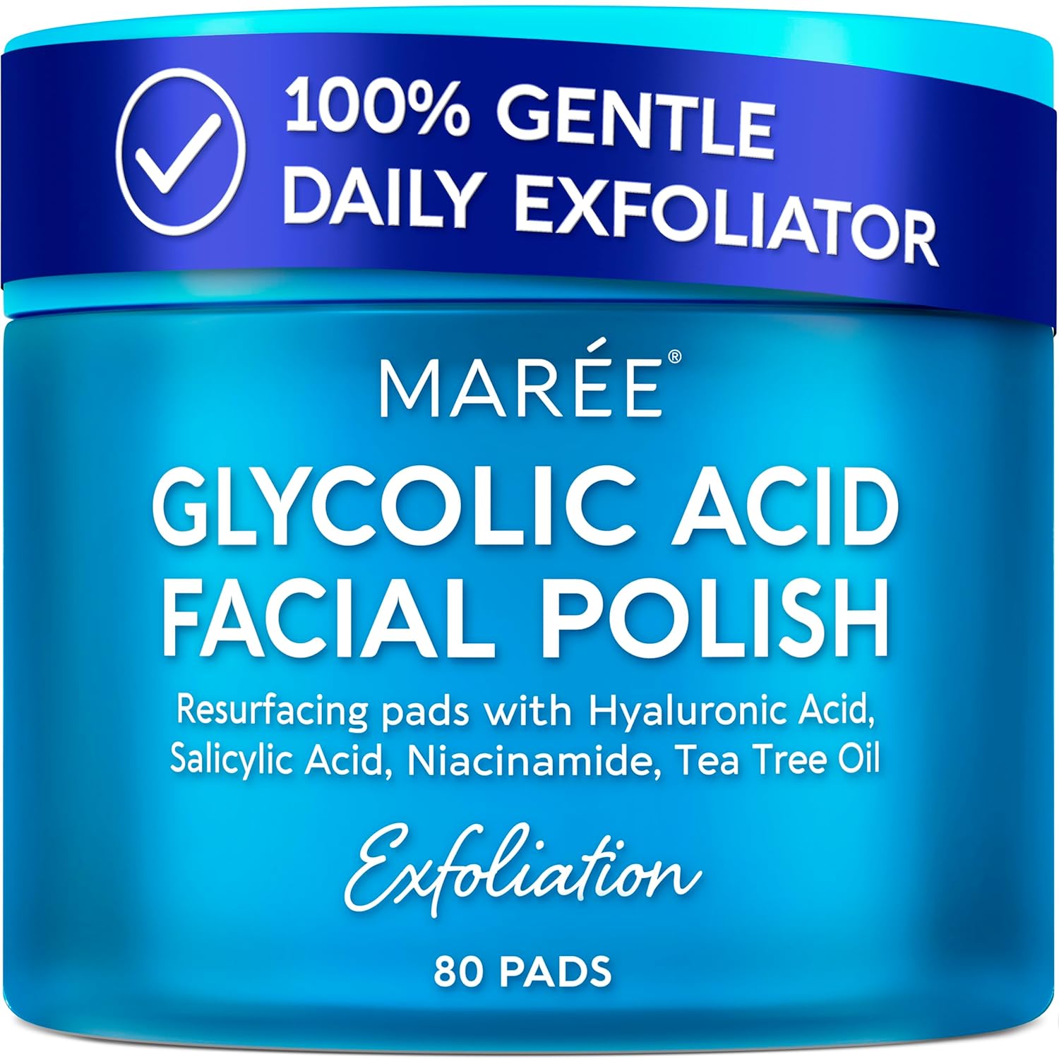 MAREE Glycolic Acid Pads Exfoliating Toner Pads