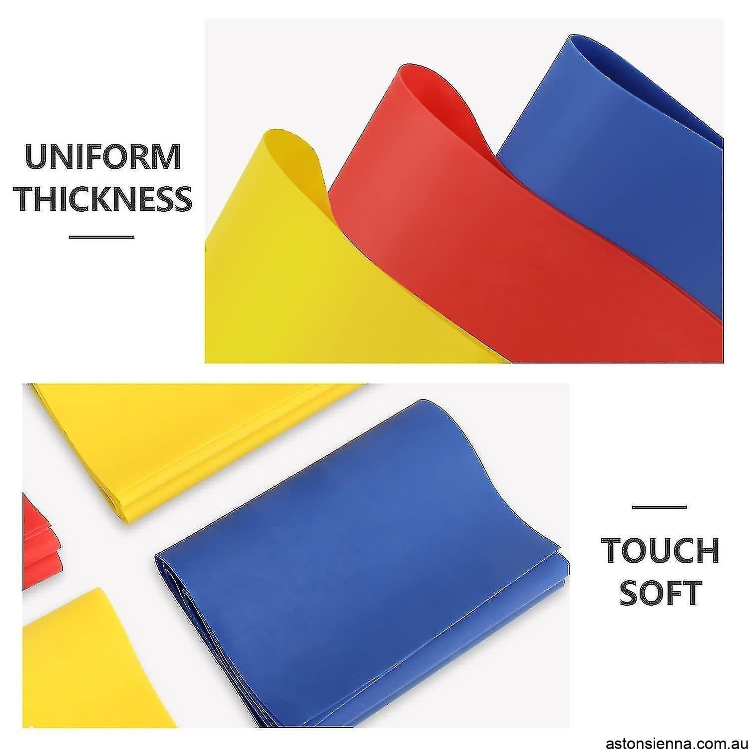 Yoga Resistance Band Set for Stretching & Home Fitness - Image 2