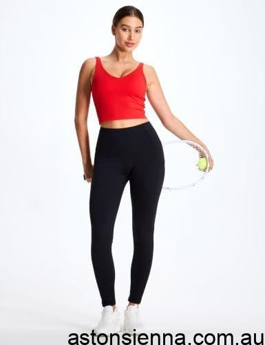 Women's Longline Sports Bra | Yoga Running Gym Activewear - Image 3