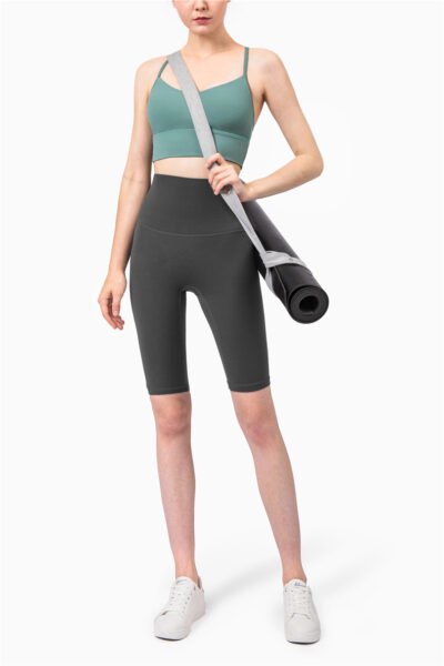 AstonSienna High Waisted Seamless Yoga Shorts Butt Lift Fitness Shorts