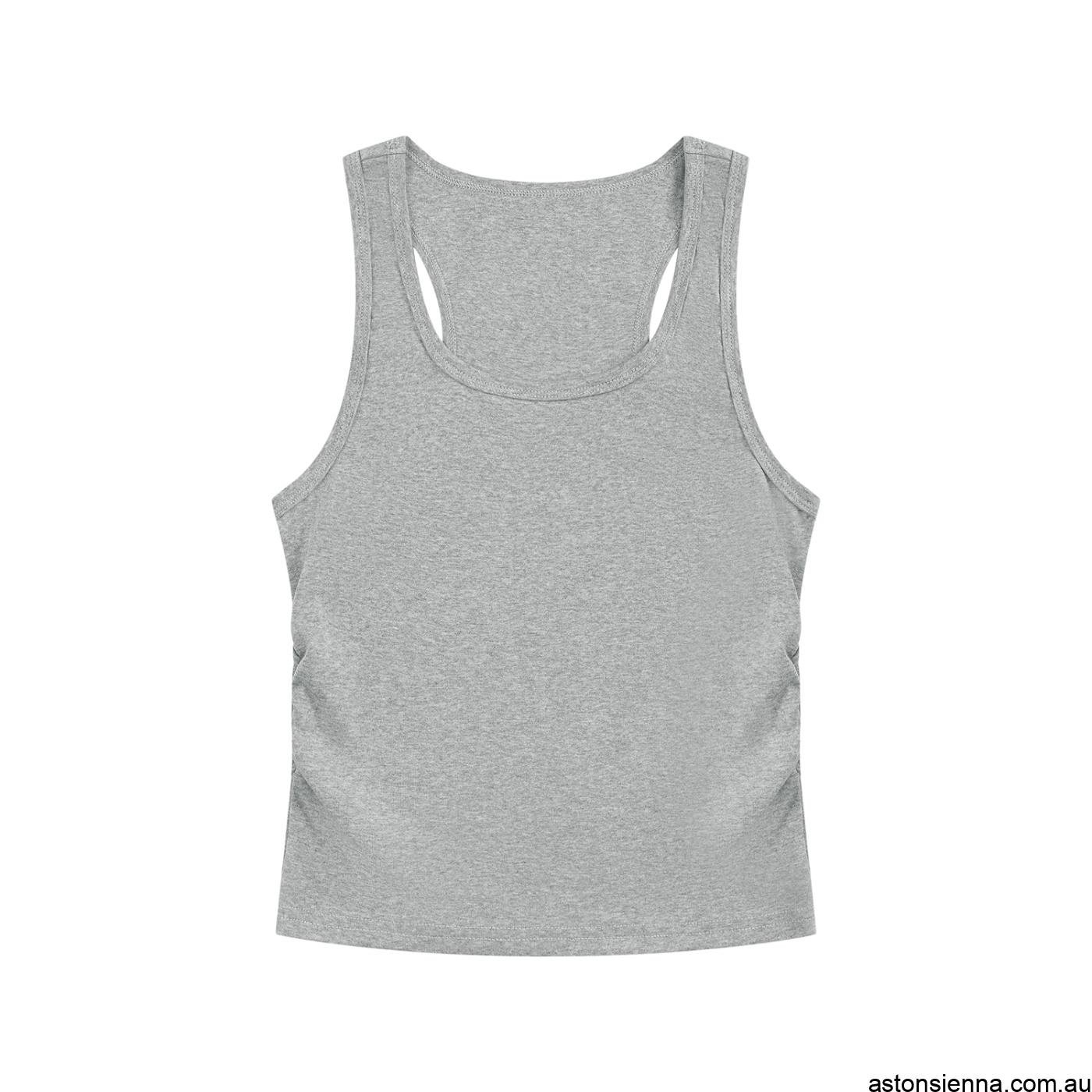 AstonSienna FlowContour™ Ruched Tank - Image 4