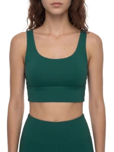Woman wearing AstonSienna AuraFlow Colour Block Sports Bra