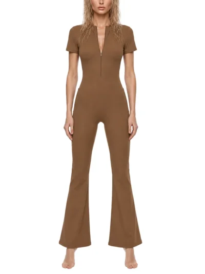 AstonSienna Elevara women's flared leg jumpsuit