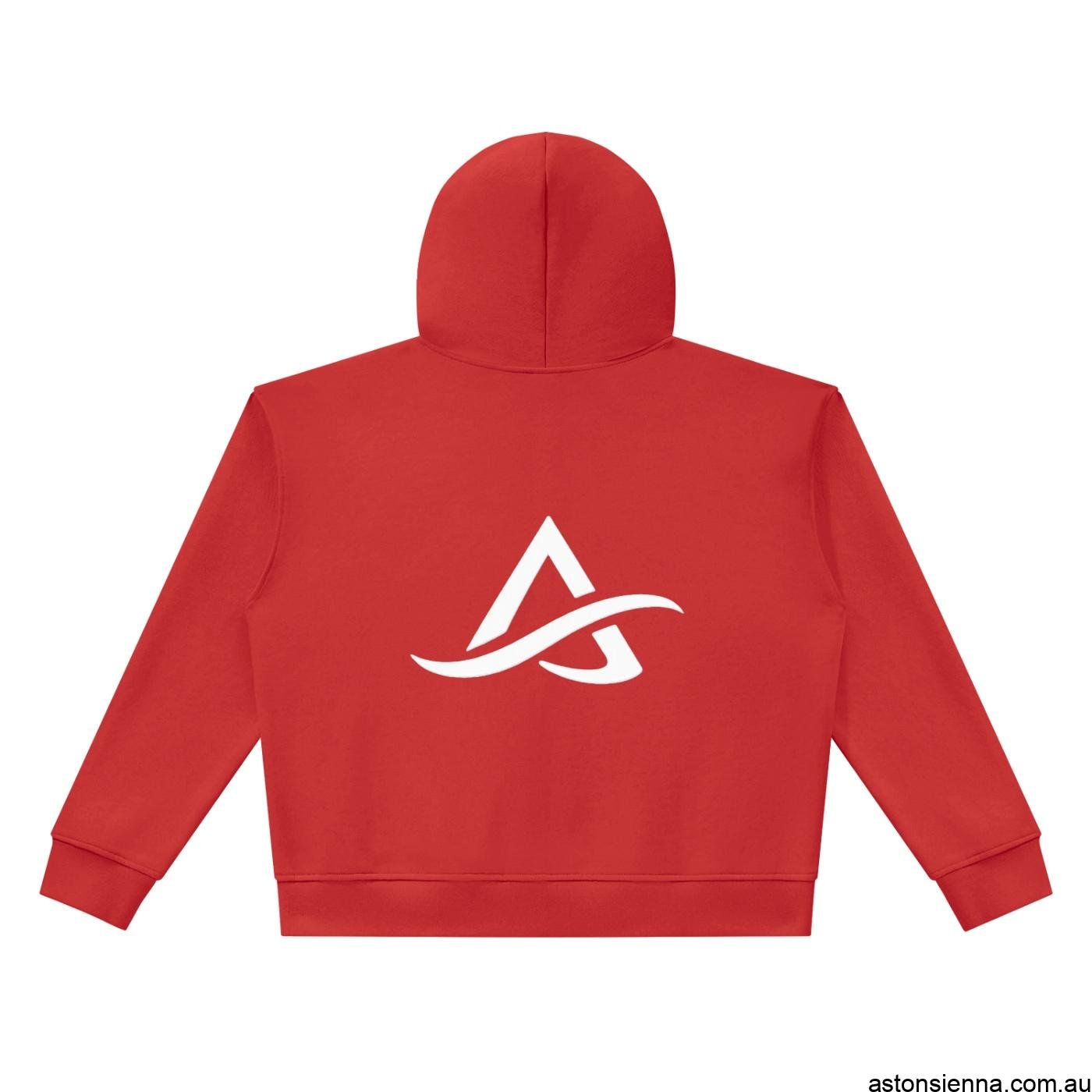AstonSienna Unisex Heavyweight Cotton Zip Hoodie oversized 420 GSM cotton hoodie