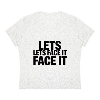 Back view of AstonSienna Women's Sorona Cotton Crew Neck T-Shirt showing straight hem