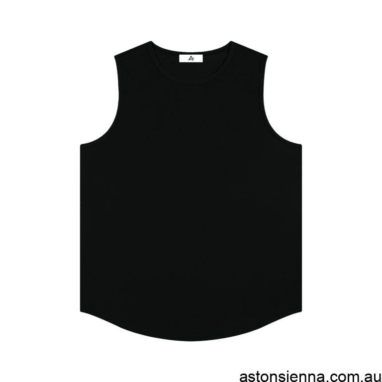 Male model wearing AstonSienna Courtside Performance Jersey designed for basketball training and active lifestyles