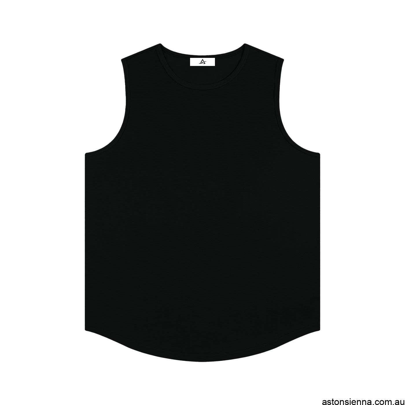 Male model wearing AstonSienna Courtside Performance Jersey designed for basketball training and active lifestyles