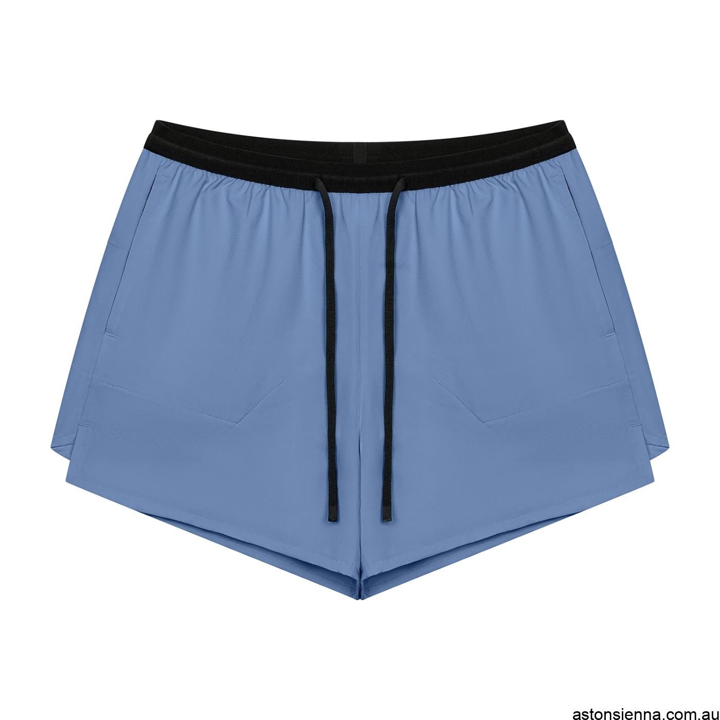 Male model wearing AstonSienna Apex Performance Training Shorts during training and active movement