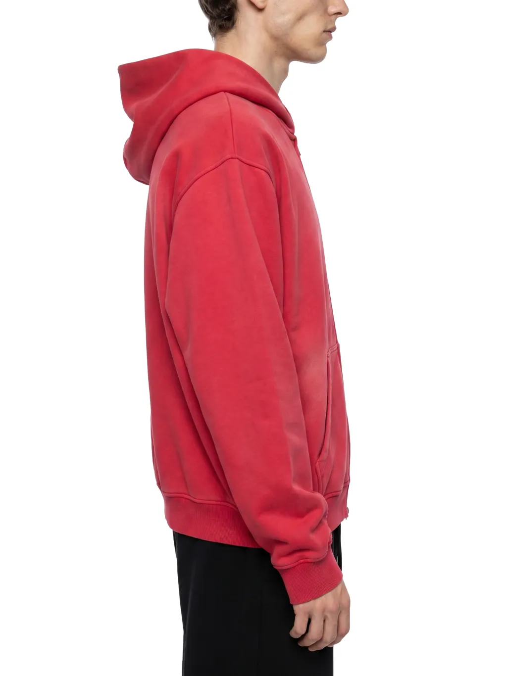 AstonSienna Men's Sunfade Vintage Zip Hoodie with premium sunfade finish, relaxed fit and vintage-inspired streetwear styling