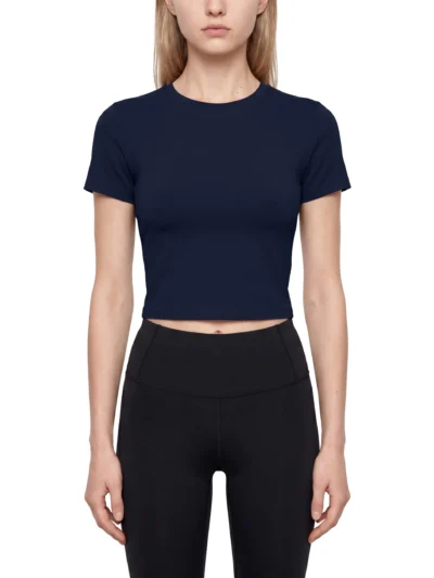 Women's Performance Crop T-Shirt Premium Women's Activewear